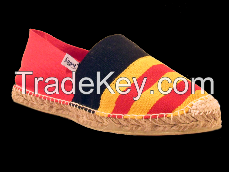 SPART Bicoloured Striped Espadrilles Shoes for Men