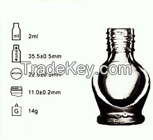 2ml Nail Polish Glass Bottle