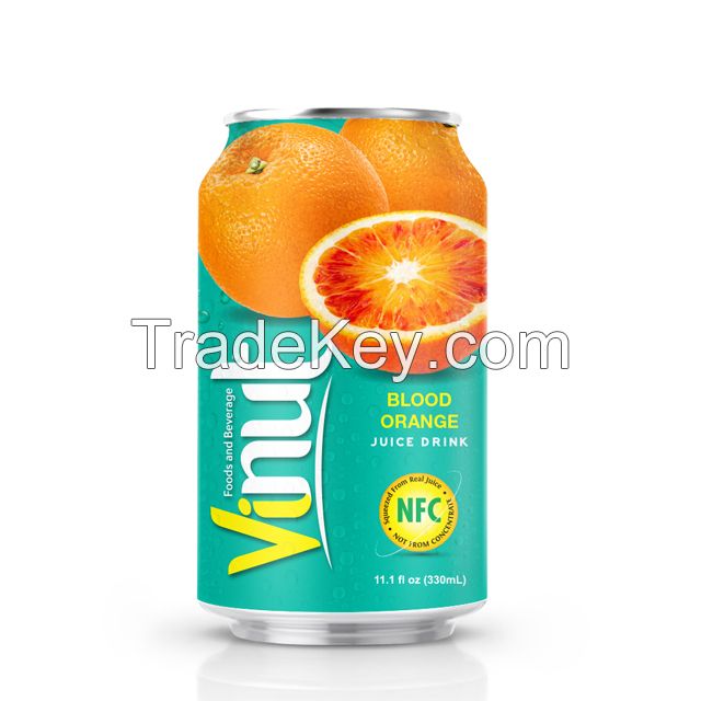 330ml Canned Blood Orange juice drink