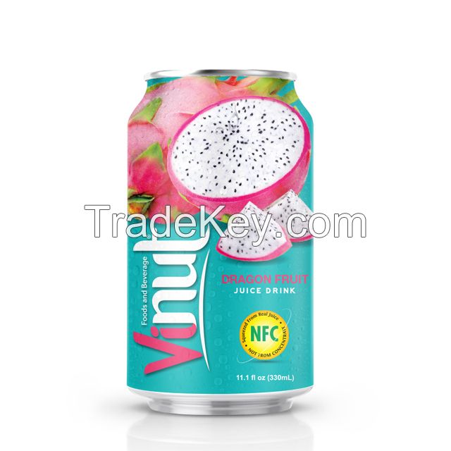 330ml Canned Dragon Fruit juice drink