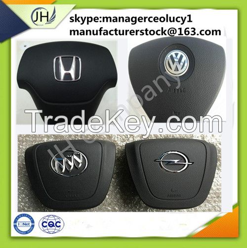 car logo airbag cover steering wheel cover Instrument desk leather