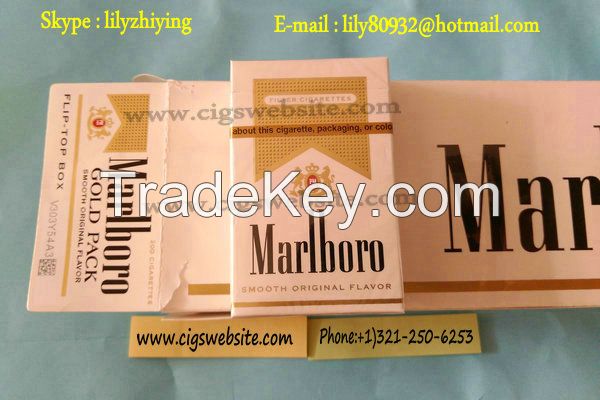 Top Quality USA Name Branded Gold Short Filtered Cigarettes Wholesale Online