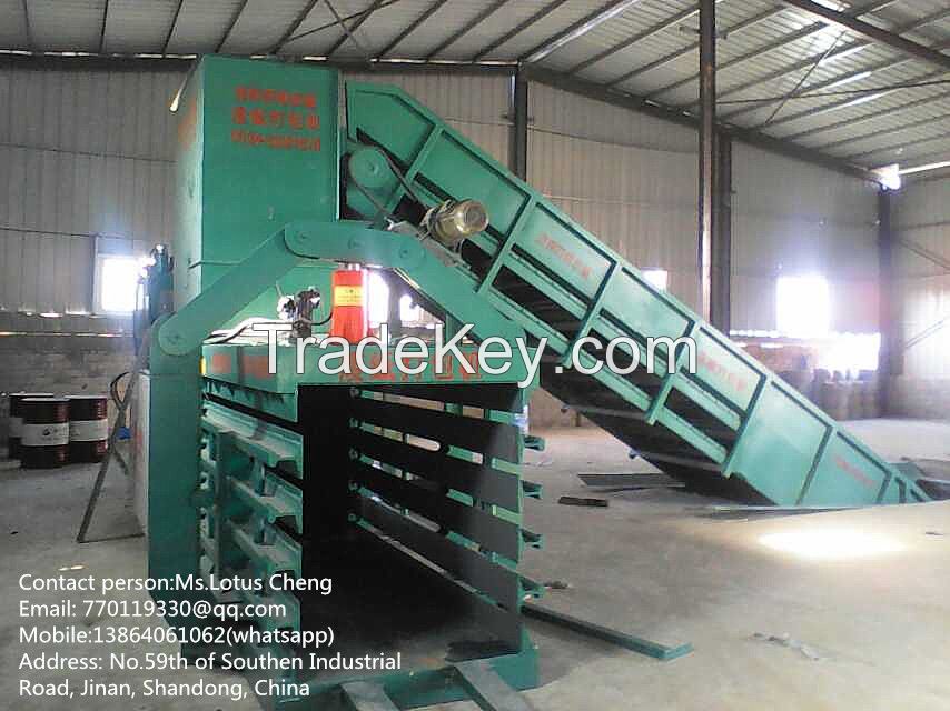 Hydraulic baler, horizontal baler, straw baler, baling machine, packing  machine