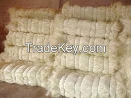 Hot Sale 100% UG and SSUG Natural raw sisal fiber / Sisal fibre Best Quality