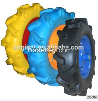 various types of PU foam wheelbarrow wheels 4.00-8