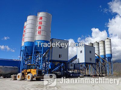 Fully automatic ready mix concrete batching plant for sale