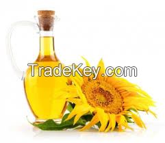 Crude sunflower oil