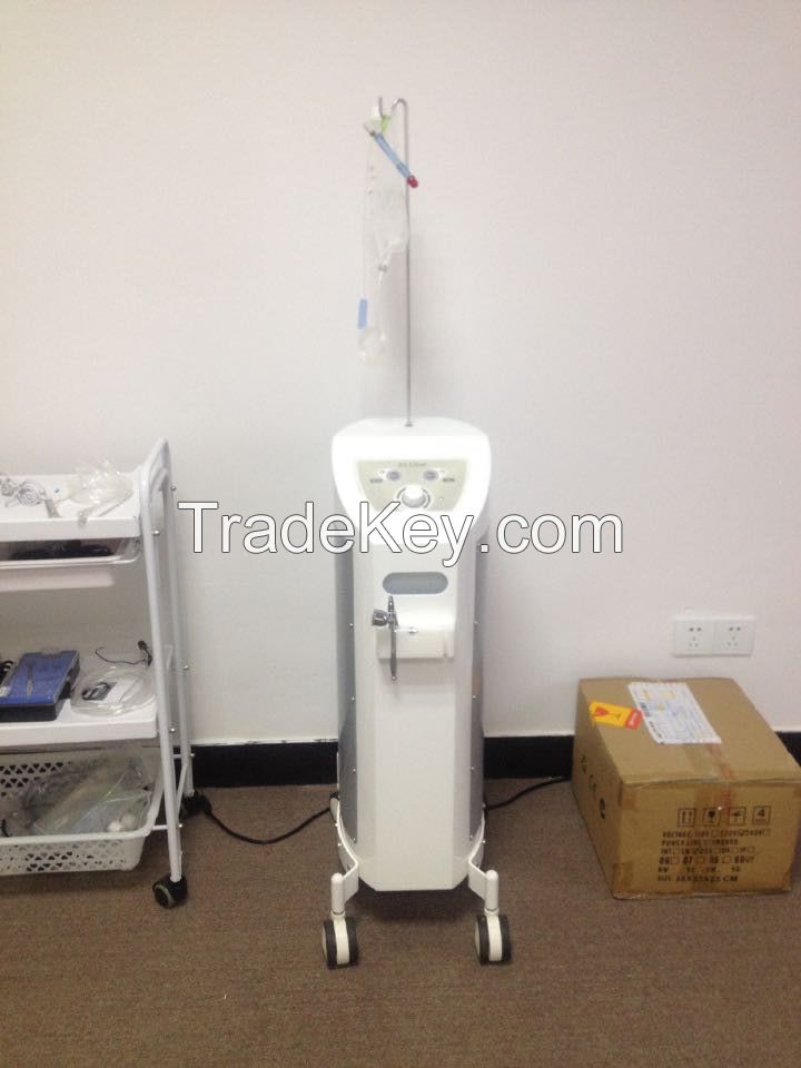 oxygen jet peel saline dermabrasion machine