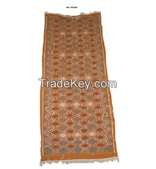 Kilim Runner (Origin: Tunisia) 100% Wool (Ref # 002200)