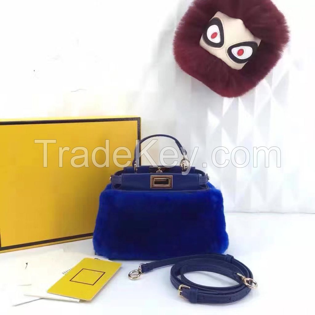 2017 Fashion design Mini Peekaboo leather bag