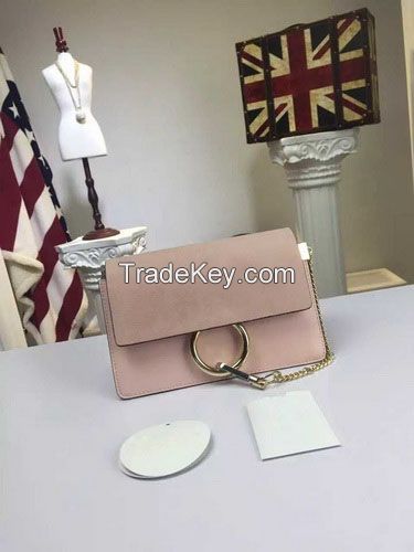 High quality classic faye leather bag