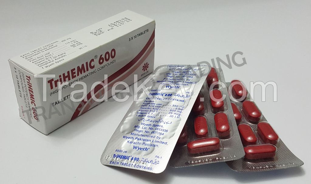 Tri Hemic 600 Tabs