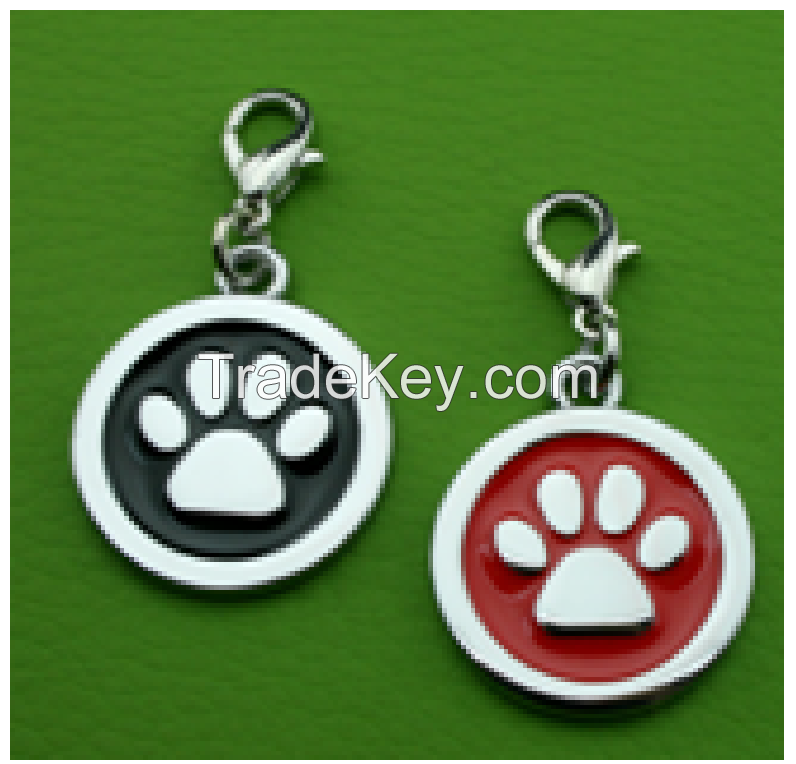 Circular dog tag