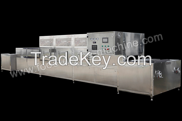 Microwave drying machine