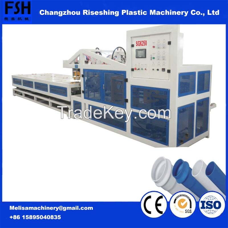 China Factory OEM PLC Control Automatical PP/PE/PVC Plastic Pipe Socket Belling Machine