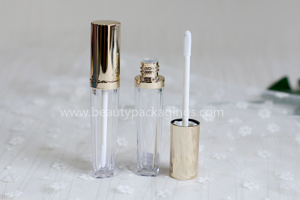 Luxury Fashion Plastic Cosmetic Mascara Tube With Brush