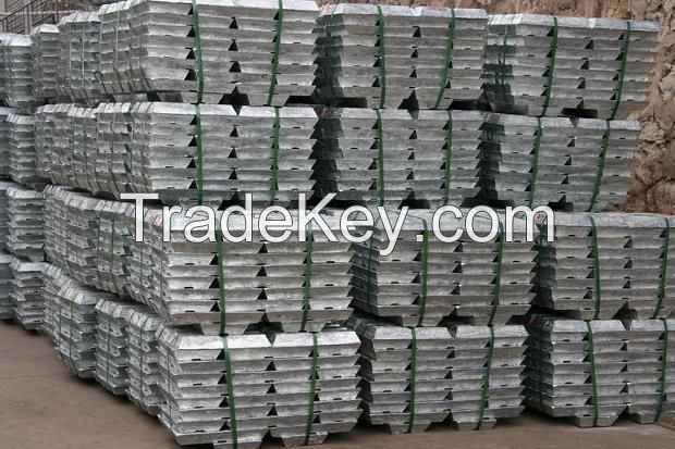 China manufacturers supply high quality pure 99.995 zinc ingot with reasonable price and fast delivery !!