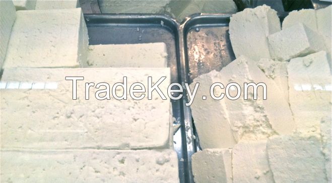 Traditional white Greek Feta Cheese