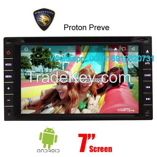 Proton Preve stereo car audio radio android wifi GPS camera