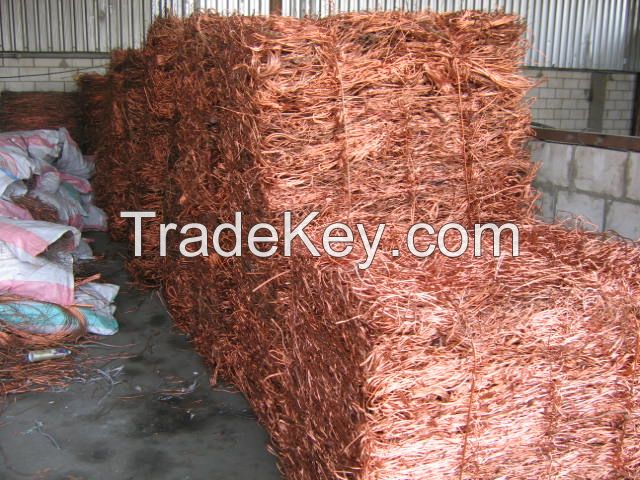 Copper Wire Scrap Specifications: Copper Wire Scrap, (Millberry) 99.7min