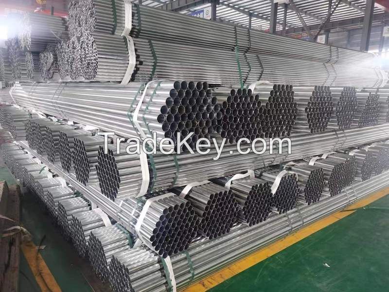 Galvanized fence tube