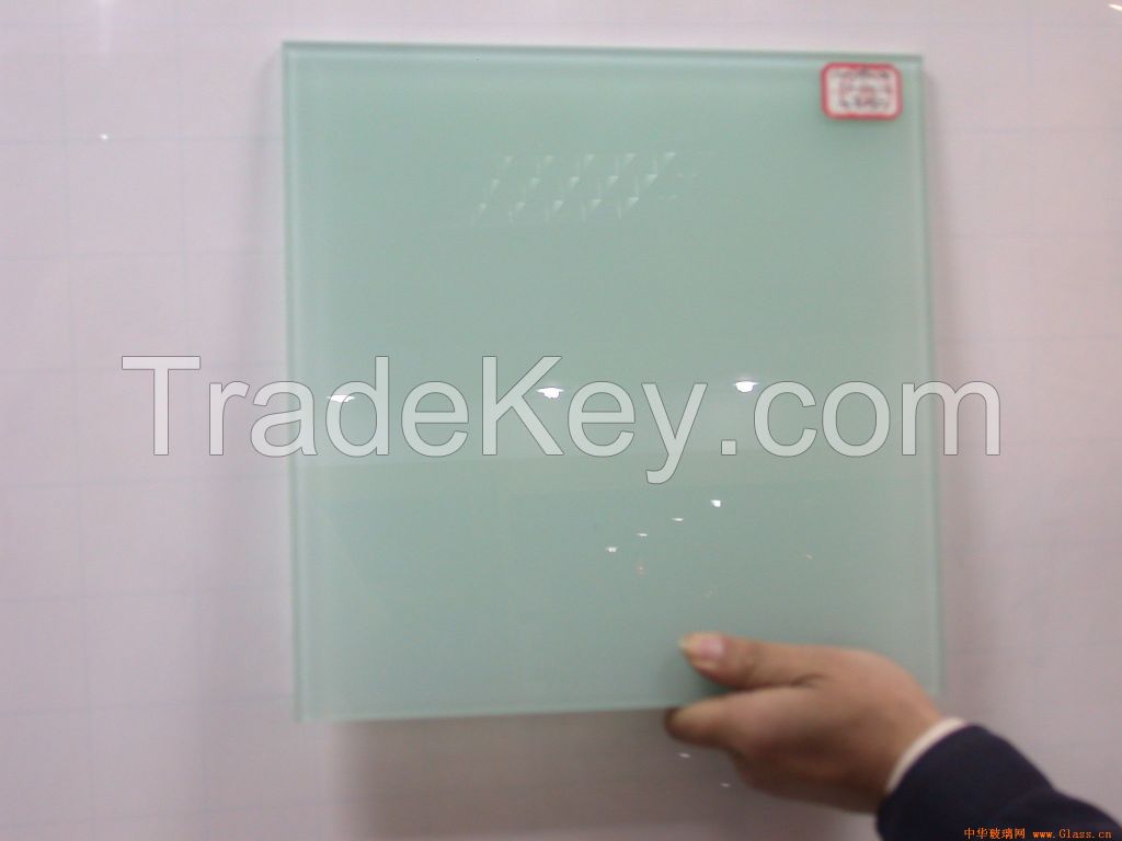 sell the CE TUV certification of milkly white laminated glass