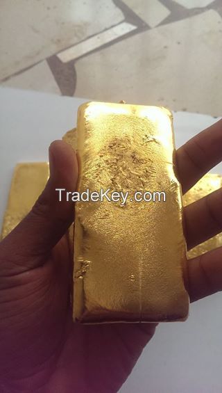 Au Gold Dore Bars Available for sale