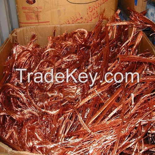 MILLBERRY COPPER WIRE SCRAP 99.99%, COPPER CATHODES