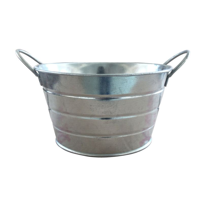 zinc nursery plant flower pot