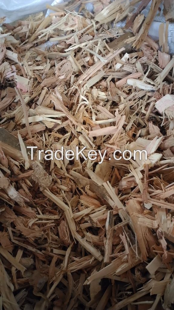 wood chips - very low moisture from HK