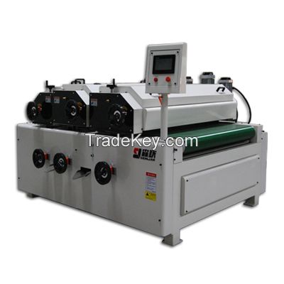 Three-Roller Coater for Woodworking