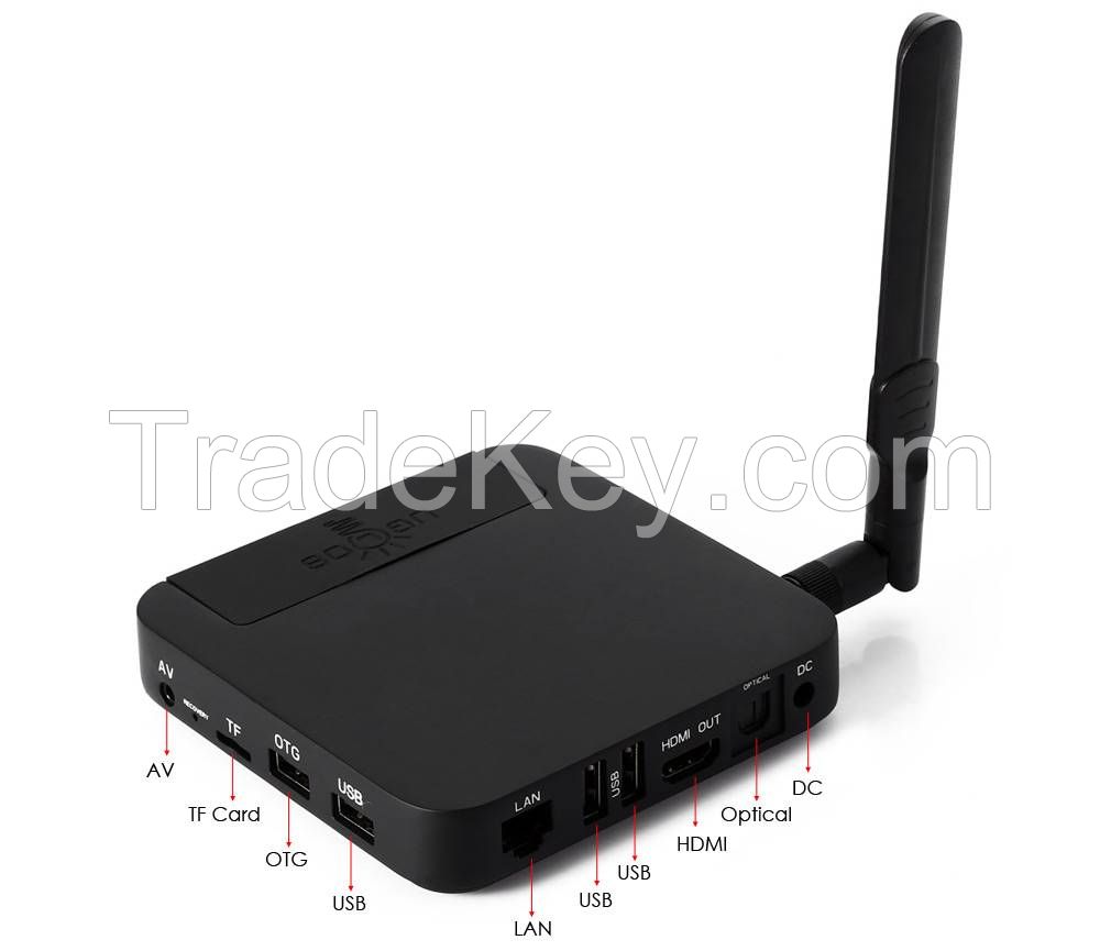 Quadcore RK3288 4k Android Smart TV Box Set top Box with 4GB RAM, 32GB ROM