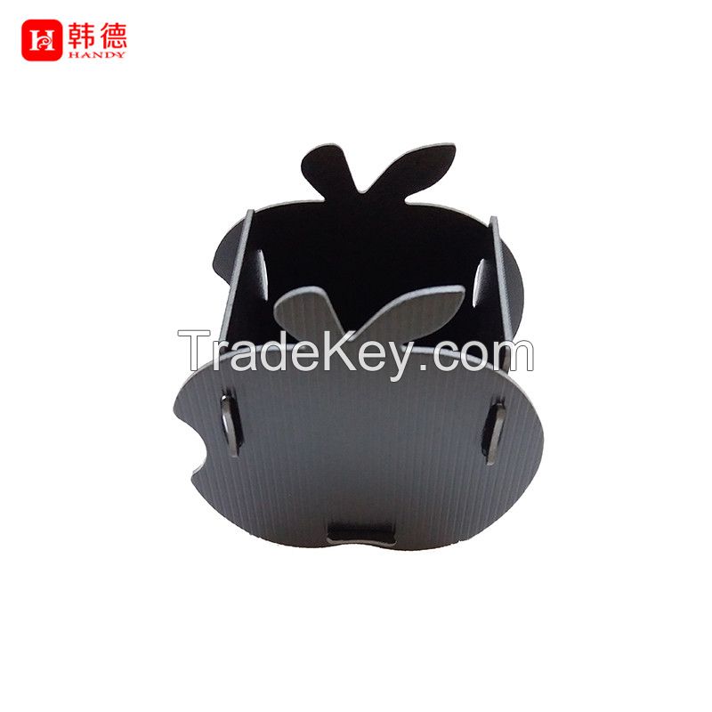 DIY Modern Customized Design Wholesale PP Foam File Folder Material Decorative Apple Shape Pen Holder