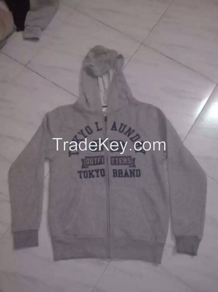 Mens Hoody and sweatshirts Manufacturing and Stock-lots