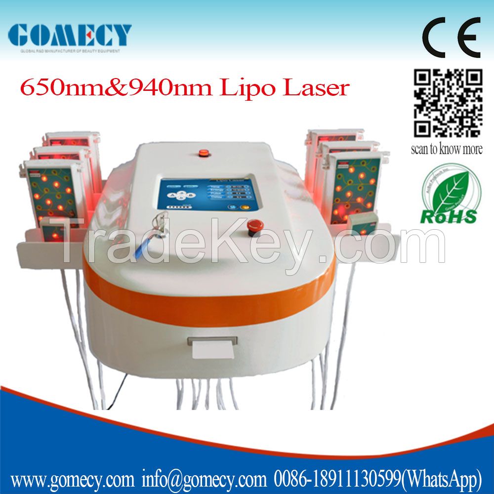 lipo laser dual wavelength 650nm 980nm lipo laser Weight Loss Machine for sale