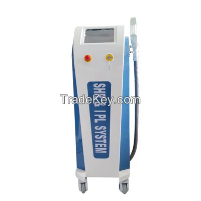 shr Ipl e-light rf laser permanent hair removal machine