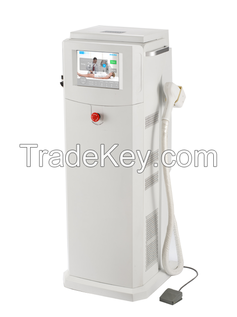 permanent hair removal and skin rejuvenation system IPL+E-light+SHR 808nm laser