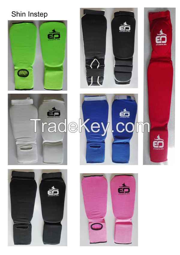 Shin Instep, Shin Guard, Elastic Shin instep protector, Knee, Legs and Foot Guard, Kickboxing Protective, Sparring Shin Guards, 