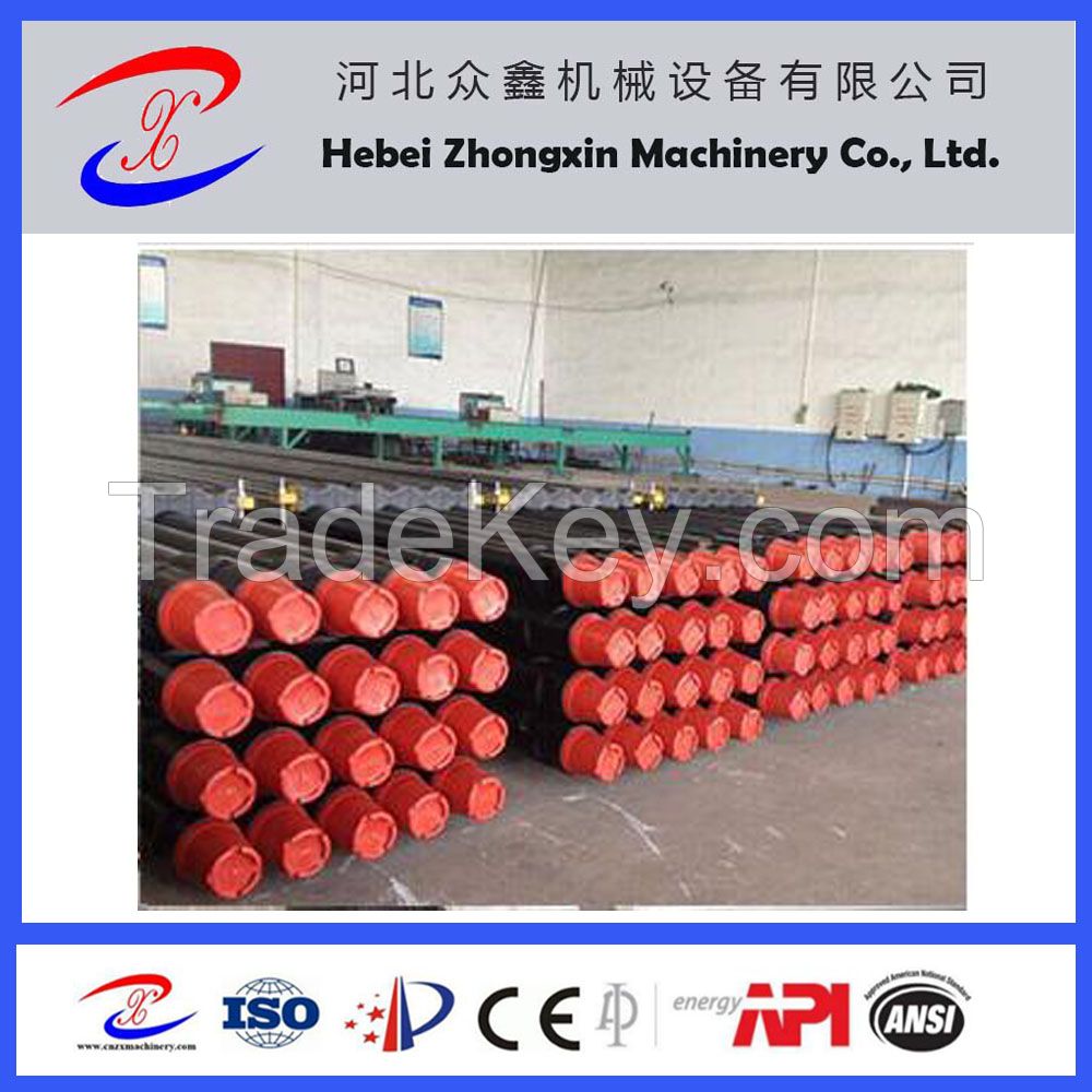 Hebei factory supply 3.5 inch 20feet length water well drill pipe/ DTH drill rod/HDD drill ro for sale from chinese manufacturer