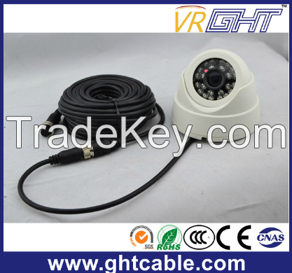 CCTV Cable with 4 Pin Aviation Connector for Car Camera