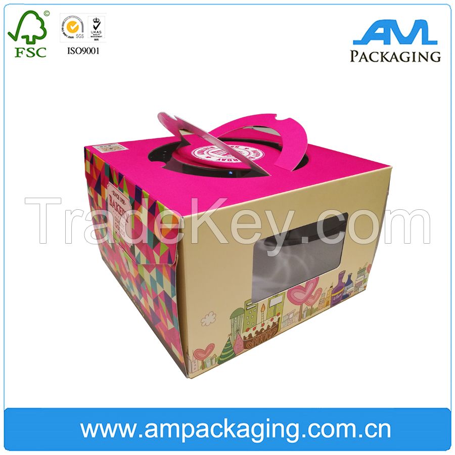 Food grade dongguan cake paper carton box