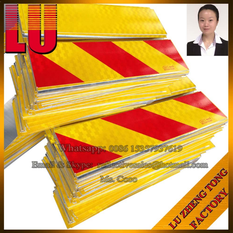 Truck Tail Warning Marking Reflective Sheet Sign Sheeting Sticker Tape