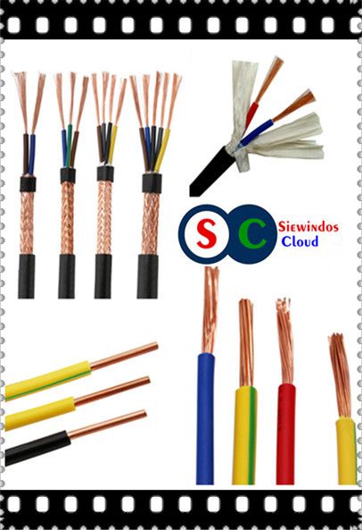 Flat Flexible Stranded Siewindos Twin Speaker Cable