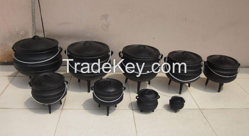 High Quality Three Legged Cast Iron Pots