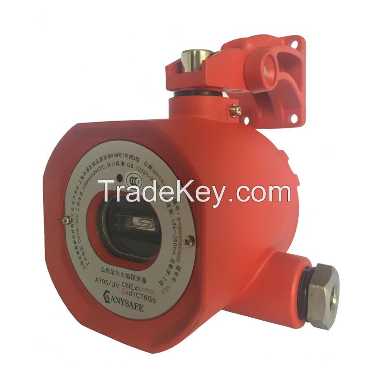 Dry contact Explosion-proof UV flame detector UV Fire alarm relay output EXdIICT6