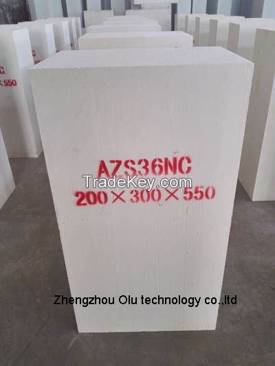 AZS36 fused cast refractories