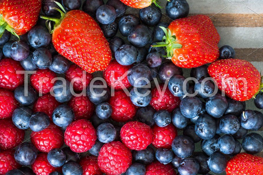 fresh berries