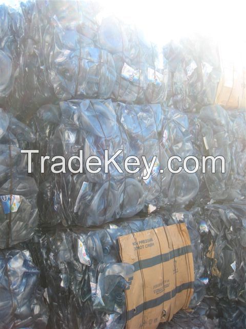 PC Water Bottles scrap in bales