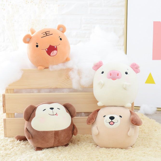 Stuffed animals cartoon dolls animal pillow soft toys