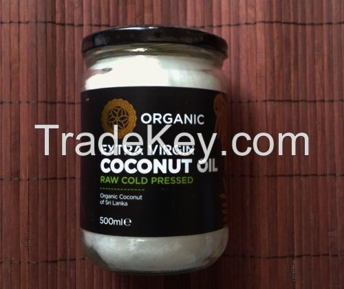 ORGANIC EXTRA VIRGIN COCONUT OIL COLD PRESSED